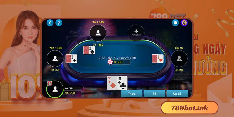 Kỹ thuật bluff trong Cách chơi xì tố